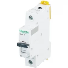 Schneider Electric Выключатель автоматический модульный 1п C 25А 6кА iC60N Acti9 SchE A9F79125