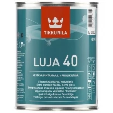 Краска акрилатная Luja 40 (Луя 40) TIKKURILA 0,9л бесцветный (база С)