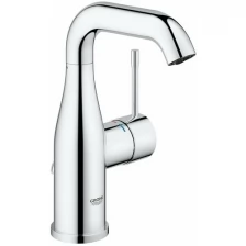 Смеситель однорычажный для раковины GROHE Essence New 23480001, U-излив, цепочка