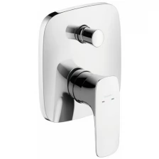 Смеситель для ванны, внешняя часть, хром, Hansgrohe PuraVida 15445000