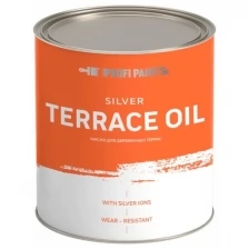 PROFIPAINTS Масло для террас, деревянной мебели и детских площадок ProfiPaints Silver Terrace Oil 0.9 л , Чёрный